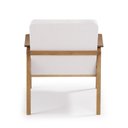 Ver imagem 7 de Poltrona Madeira Maciça Tela Natural Assento e Encosto com Fibra Siliconada Zâmbia