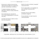 Ver imagem 3 de Armário de Cozinha Modulada Completa Compacta 399cm com Balcão de Pia Multimóveis MP2279