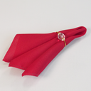 Ver imagem 4 de Kit 6 Pçs Guardanapo 6 Lugares Basic 35x35cm Liso Tecido Oxford: Vermelho