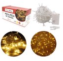 Ver imagem 2 de Kit 3 Pisca Pisca 100 Lâmpadas Led Branco Quente 8 Funções 127v Total 300 Lâmpadas - Master Christma