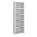 Ver imagem 2 de Kit 10 Estantes para Livros Multiuso com 5 Prateleiras Menu Móveis Branco