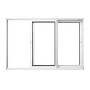 Ver imagem 1 de Janela de Alumínio Correr 100x150cm 3 Folhas Magnum Atlantica