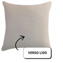 Ver imagem 5 de Capa de Almofada Linho Estampada Rose Floral 45x45cm - Arabesco