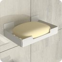 Ver imagem 7 de Kit Acessórios Para Banheiro Com Adesivo 5 Peças Branco ELG