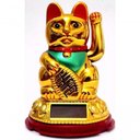 Ver imagem 1 de Maneki Neko o Gato da Sorte Japonês Energia Solar 9 Cm