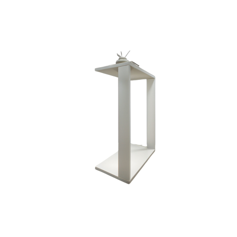 Mesinha Lateral para Sofá, Mesa Apoio, Mesa Auxiliar Sofá, Mesinha de Sofá Branco