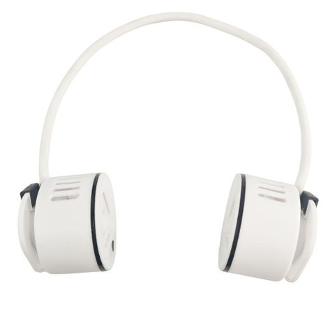 Ventilador de Pescoço 5 Velocidades Esporte Bateria Recarregavel Usb Flexivel Ajustavel Atividade