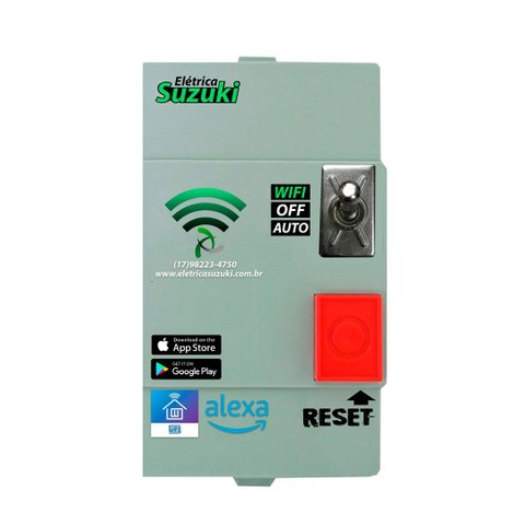 Chave Partida Wifi Alexa 10cv 23-32a Trifasico 220v
