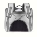 Ver imagem 7 de Mochila Transporte Gato Pet Cachorro Cao Animal de Estimaçao Pequeno Porte Alça Ajustavel Ombro Resi