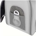 Ver mais imagens de Mochila Transporte Gato Pet Cachorro Cao Animal de Estimaçao Pequeno Porte Alça Ajustavel Ombro Resi