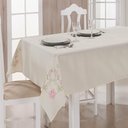 Ver imagem 1 de Toalha de Mesa Quadrada Dália Guga Tapetes