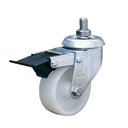 Ver imagem 3 de 2 Rodizio Gir. 3 Pol. Industrial Espiga Freio Roda Nylon