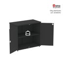 Ver mais imagens de Armário Baixo para Escritório com 2 Portas P25 Preto