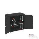 Ver imagem 7 de Armário Baixo para Escritório com 2 Portas P25 Preto