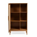 Ver imagem 5 de Estante Multiuso Livreiro em Madeira Maciça Telinha Rattan Viena