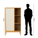 Ver imagem 4 de Estante com Porta para Quarto Infantil Madeira Maciça