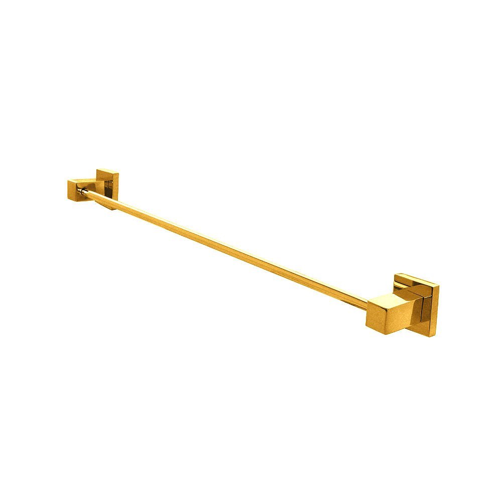 Porta Toalha de Banho Grécia Luxo Dourado - 1