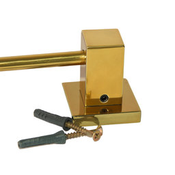 Porta Toalha de Banho Grécia Luxo Dourado - 5