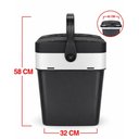 Ver imagem 6 de Mini Refrigerador Aquecedor Cooler Automotivo 26 Litros 12v