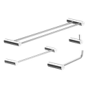 Ver imagem 1 de Kit de Acessórios para Banheiro Alto Brilho 4 Peças 2060or Grego Metal