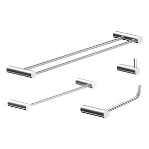 Kit de Acessórios para Banheiro Alto Brilho 4 Peças 2060or Grego Metal