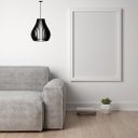 Ver imagem 2 de Luminária Teto tipo Pendente ANTARES MDF Completa -:Preta