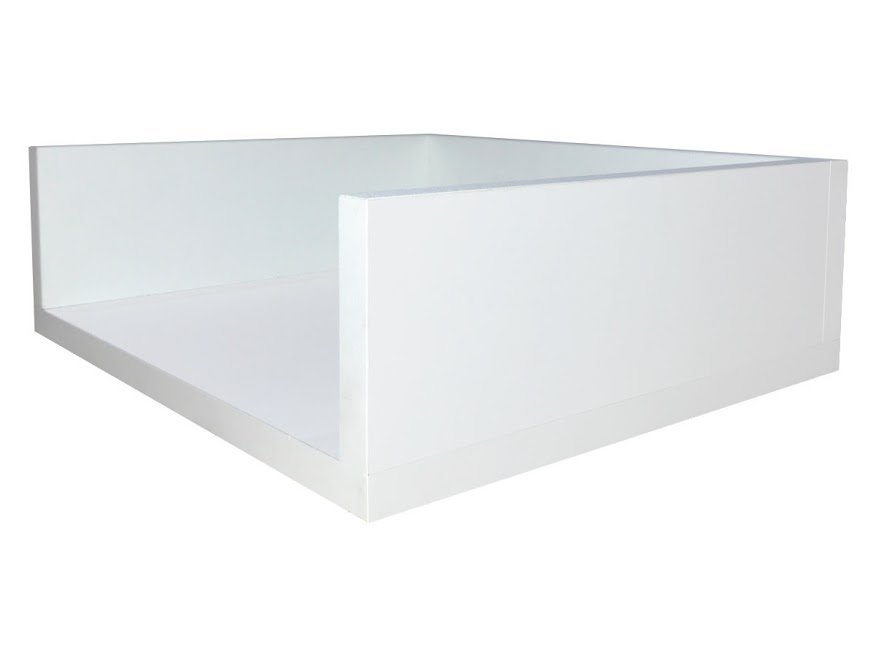 Nicho Prateleira Para Cafeteira E Filtro Mdf Branco 18 Mm - 5