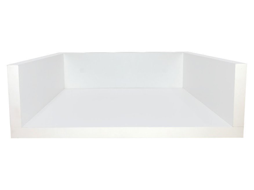 Nicho Prateleira Para Cafeteira E Filtro Mdf Branco 18 Mm - 2