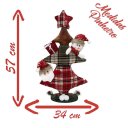 Ver imagem 2 de Decoração Enfeite Natal Papai Noel Árvore Natalina 57cm