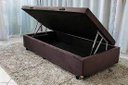 Ver imagem 1 de Cama Box Baú Solteiro 88 X 188 Marrom