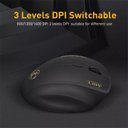 Ver imagem 6 de Mouse sem Fio 1600 Dpi 2,4 Ghz 6 Botões Usb Ergonômico Gamer