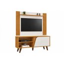 Ver imagem 2 de Estante Home Painel p/ TV 43 pol Iris 120cm Cedro/Bali DJ Móveis