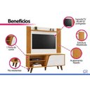 Ver imagem 4 de Estante Home Painel p/ TV 43 pol Iris 120cm Cedro/Bali DJ Móveis