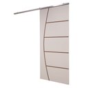 Ver imagem 3 de Porta de Correr Prime Frisada Kit Alumínio