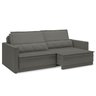 Sofá Cama Retrátil e Reclinável 180cm Velosuede Danubio Yescasa - 5