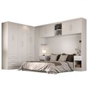 Ver imagem 5 de Guarda-roupa Modulado Soberano 11 Portas 8 Gavetas Branco - Panorama Móveis