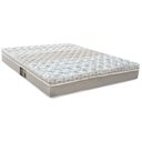 Ver imagem 1 de Colchão Casal Queen Mola Class Pocket Euro 158x198x25cm Branco/bege - Castor
