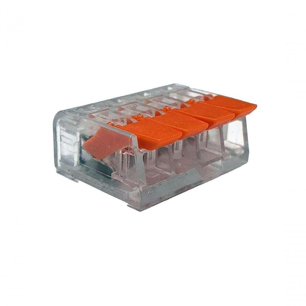 Kit Conector Borne Alavanca Cristal 4 Portas 10 Peças - 1