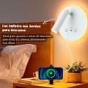 Ver imagem 3 de Arandela Direcionável LED Leitura Sala c/USB e USB C BET81
