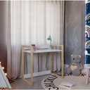 Ver imagem 6 de Mesa Escrivaninha Infantil Zoe Branco Fosco - Moveisaqui