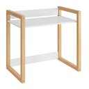 Ver imagem 1 de Mesa Escrivaninha Infantil Zoe Branco Fosco - Moveisaqui