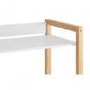 Ver imagem 2 de Mesa Escrivaninha Infantil Zoe Branco Fosco - Moveisaqui