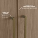 Ver mais imagens de Guarda-roupa Casal Modulado Seletto 9 Portas 9 Gavetas Me30 Areia/jequitibá - Henn