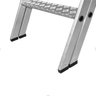 Escada de Alumínio Trepadeira 3 Degraus Corrimão Duplo Plat 1000 Escaleve JC ALUSTAR - 2