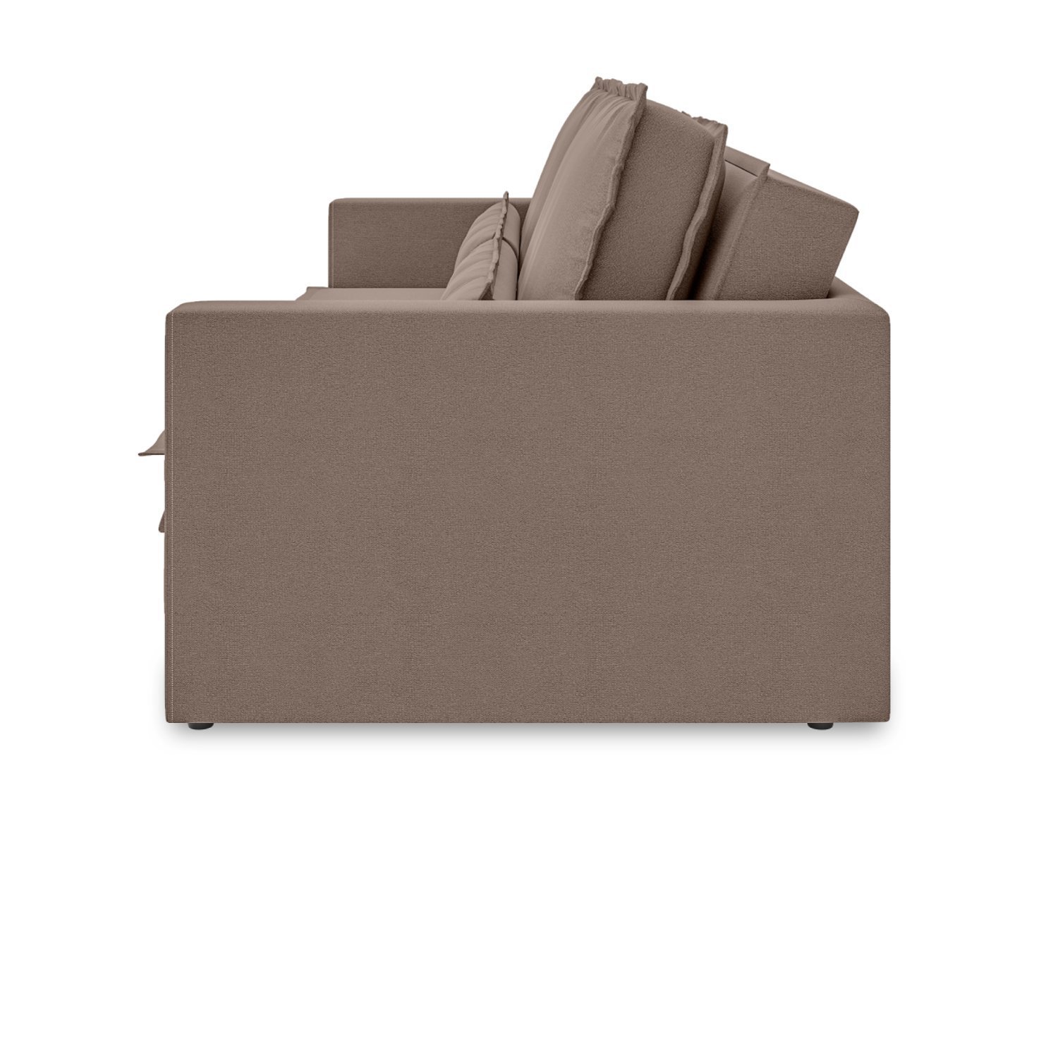 Sofá Cama Retrátil e Reclinável 240cm Velosuede Danubio Yescasa - 6