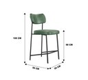 Ver imagem 5 de Kit 2 Banqueta Média Maia Bar Cozinha Espaço Gourmet Verde