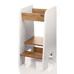 Torre de Aprendizagem Banquinho Montessori Cozinha Auxiliar