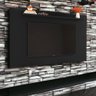 Painel para Tvs 65" Elegant Preto Fosco Bechara - 1