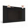 Painel para Tvs 65" Elegant Preto Fosco Bechara - 2