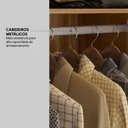 Ver imagem 7 de Guarda Roupa Casal 6 Portas com Espelho e 6 Gavetas Atrice - Nogueira Touch